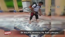 Ot Biçme Makinesinden Halı Yıkama Makinesi Yapan Karadenizli