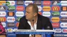 Fatih Terim'in TRT muhabirine verdiği cevap: 'TRT'nin sorularını cevaplamıyorum'