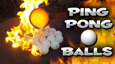 Pin Pon Toplarına Eritilmiş Bakır Dökülürse