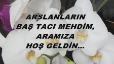 Arslanların Baş Tacı Mehdim, Aramıza Hoşgeldin...