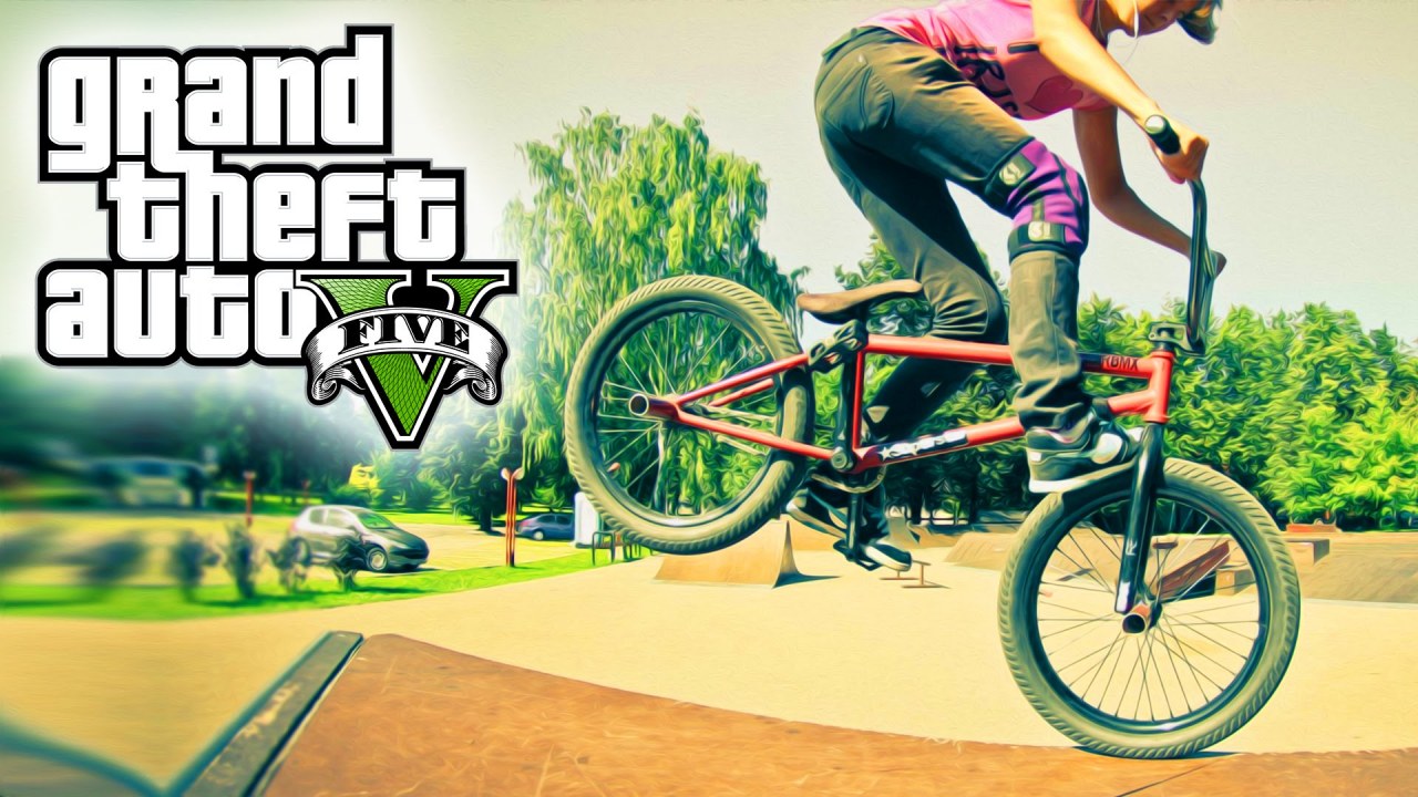 Gta 5 Extreme Bmx Freestyle (Gta V Bmx Stunts)
