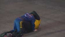 Nascar Sürücülerinin Kaza Sonrası Kavgaya Tutuşması