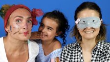 UmiKids ile Gözü Kapalı Makyaj | Hello Kitty Makyajı | EvcilikTv
