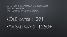 Türkiye'deki Bombalı Saldırılar (2015 - 2016)