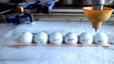 Golf Topları Ortadan İkiye Kesilirse