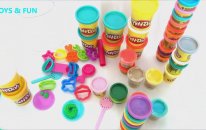 PLAY - DOH COOKIE SET UNBOXING, Playdoh kurabiye yapma oyun hamuru seti kutu açılımı