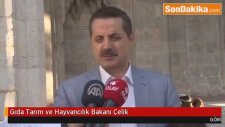 Gıda Tarım ve Hayvancılık Bakanı Çelik