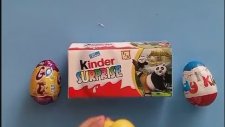7 Sürpriz yumurtalar açımı - surprise eggs toys opening