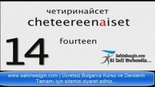 Bulgarca Sayılar-Bulgarca Rakamlar-Bulgarian Numbers-Bulgarca Dersleri