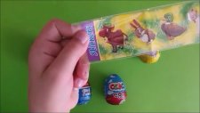 Renkli sürpriz yumurta açma - Colourful surprise eggs unboxing