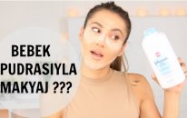 Bebek Pudrasıyla Makyaj Yaptım | Gökçe Yıldırım - Cilt Bakımı