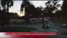 Suriyelilerin Akın Ettiği Florya'dan İşgal Sonrası Görüntüler