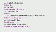Türkçe Öğreniyorum-Alışveriş Yapmak-Fazer compras-Turkish lessons-shopping