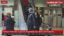 Tenisçi Feliciano Lopez'in Boşandığı Eşi: Beni 200 Kadınla Aldattı