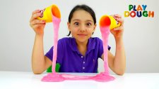 Oyun Hamuru Slime Yapmı Çok Basit | How To Make Play Doh Slime