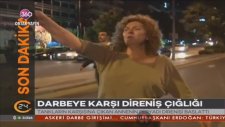 Tankların Karşısına Çıkan Bir Annenin Çığlığı