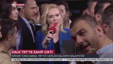 Zorla Bildiri Okutulan TRT Spikeri Açıklama Yaptı