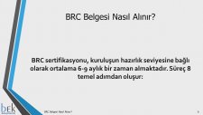 BRC Belgesi Nasıl Alınır?
