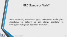 BRC Standardı Nedir?