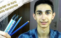 Marker ile Kuru Boya Karıştırılır mı? | Çizim Dersleri - Çizim Teknikleri