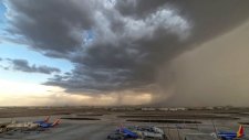 Sağanak Yağışın Timelapse Görüntüler ile Muhteşem Güzelliği
