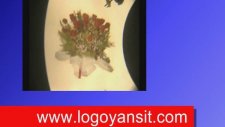 Logo Yansit Cicekler,guller,demetler,hediyelik,duvara sus yansit.wmv
