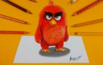 3D Angry Bird Çizimi | Çizim Nasıl Yapılır?