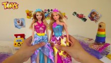 Parıltılı Barbie Bebek Oyuncak Tanıtımı! IŞILTILI BARBIE PRENSESLERİ! Barbie Princess on ToysTV!