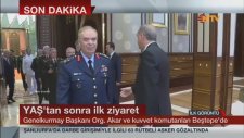 Komutanlar YAŞ'tan Sonra Beştepe'de İlk Görüntüler