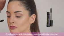 Gosh Bombastik Maskara Spirale Volume XXL ile Dolgun Kirpik Uygulaması