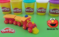 Play-Doh Oyun Hamuru İle Tren Yapımı