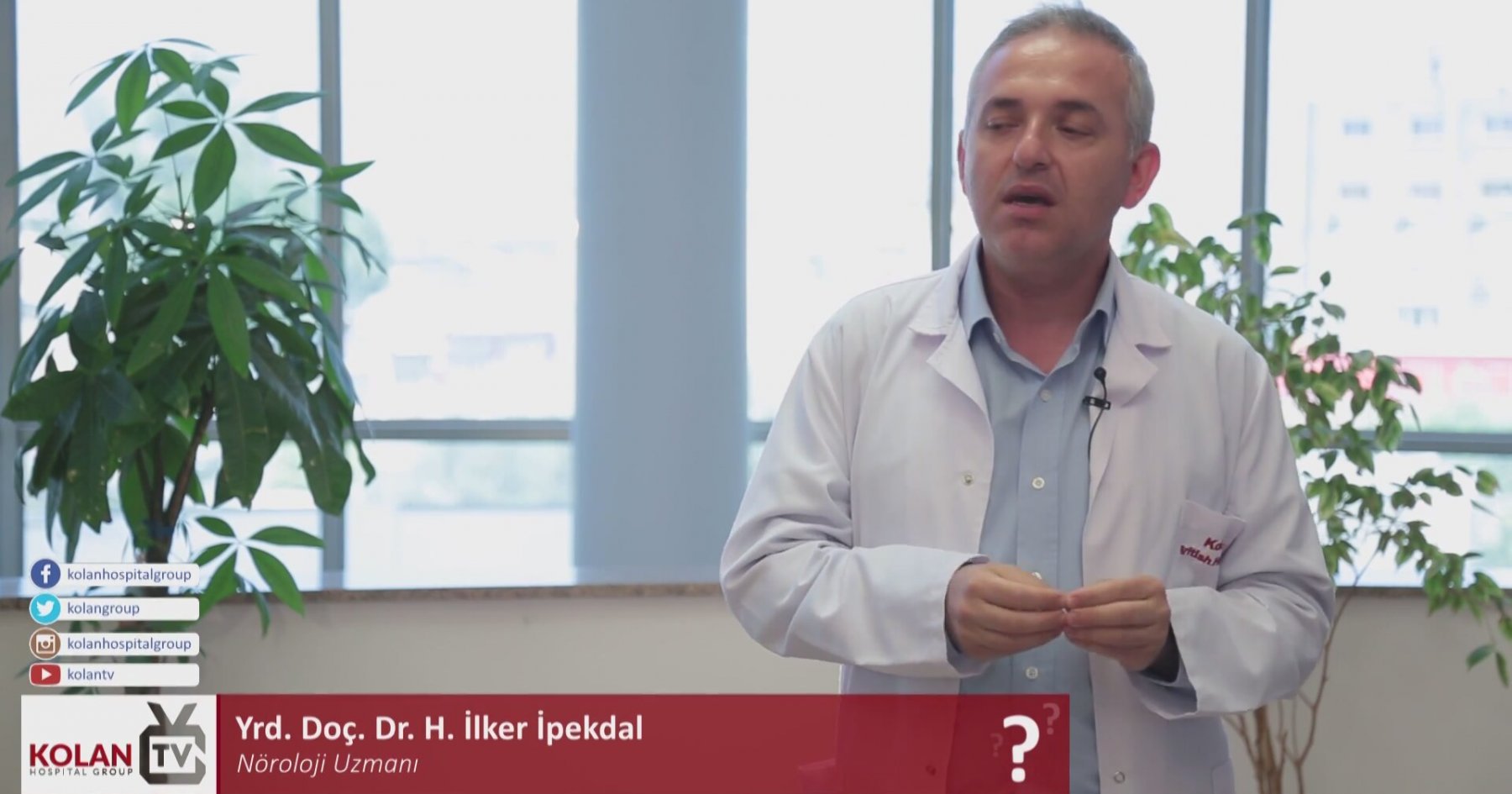 Yrd. Doç. Dr. H. İlker İpekdal Kaç Çeşit Epilepsi Vardır ? Kolan Tv