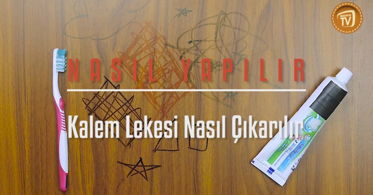Kalem Lekesi Nasıl C?ıkarılır? Kalem Lekesi Nasıl C?ıkarılır?
