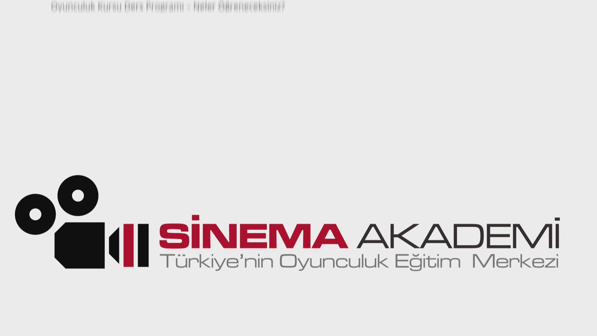 Sinema Akademi Oyunculuk Diksiyon Spikerlik – Sunuculuk Kursu Sinema Akademi Oyunculuk Diksiyon Spikerlik – Sunuculuk Kursu