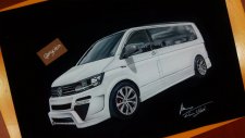 Beyaz Araba Nasıl Çizilir? | Vw Transporter