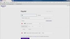 Yahoo Üzerinden Eposta Adresi Oluşturma