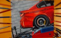12 Saat Süren Araba Çizimi | BMW M3 F80