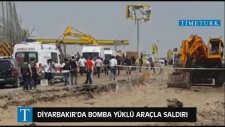 Diyarbakır Bismil'de Bomba Yüklü Araçla Saldırı