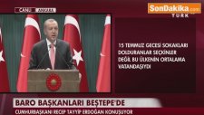 Cumhurbaşkanı Erdoğan Tankların Önüne Seçkinler Yatmadı