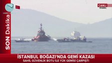 İstanbul Boğazı'nda Gemi Kazası