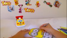 Eğlenceli Minyon Boyama Oyunu! Boyama Oyunları! Renklendirme!