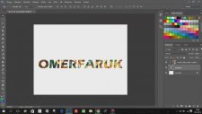 Yazı İçine Resim Ekleme - Maskeleme - Photoshop Eğitim Seti