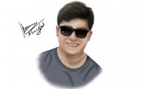 Dijital Çizim Burak Oyunda | Youtuber Çizimi - Mükemmel Çizimler