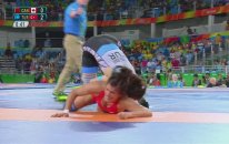Elif Jale Yeşilırmak | Kadınlar Güreş | 58 Kilo Serbest Stil Elemeler | Rio 2016 Olimpiyat Oyunları