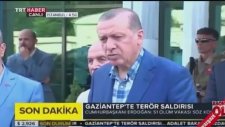 Erdoğan Gaziantep Saldırısını Anlatırken Bilal'in Gülmesi
