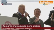 Binali Yıldırım: Aşkımız Keçiören Metrosu Gibi Olsun Diyen Gençler Yeni Slogan Bulsunlar