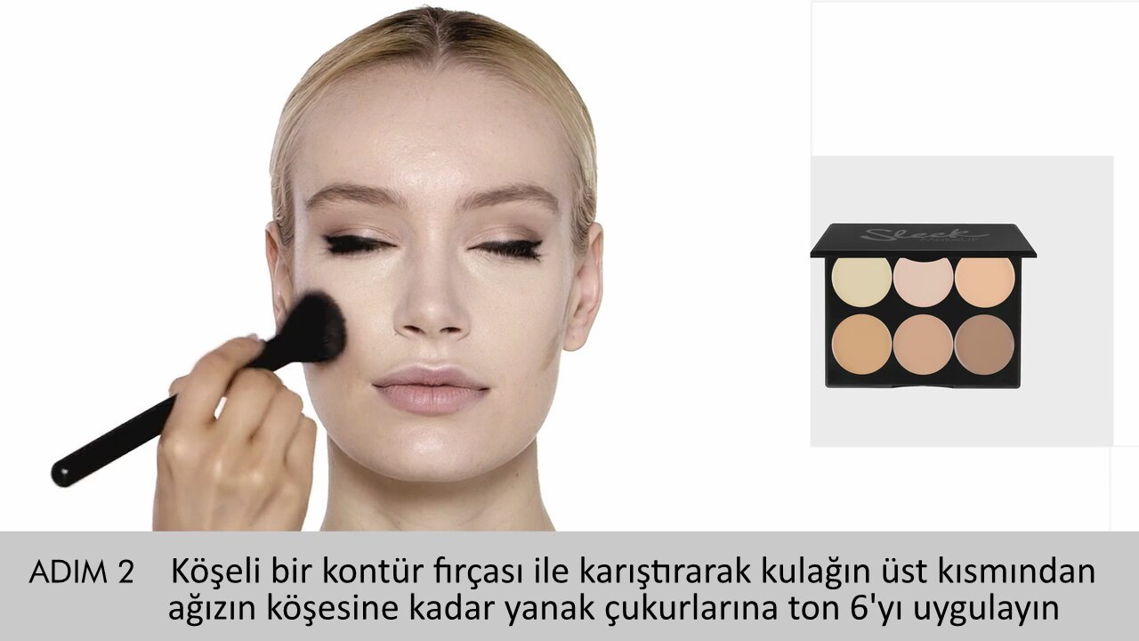 Yuvarlak Yüze Kontürleme Nasıl Yapılır Yuvarlak Yüze Kontürleme Nasıl Yapılır