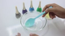 Oje ile Slime Yapımı - Borakssız Tutkalsız Slime