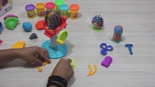 Play Doh Çılgın Berber Oyun Seti