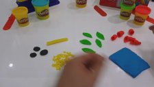 Play Doh Oyun Hamuru ile Çiçek Yapımı